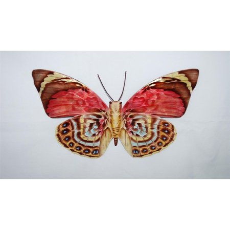 ECO STYLE HOME Eangee Home Design esh127 Butterfly Wall Decor Red m2050